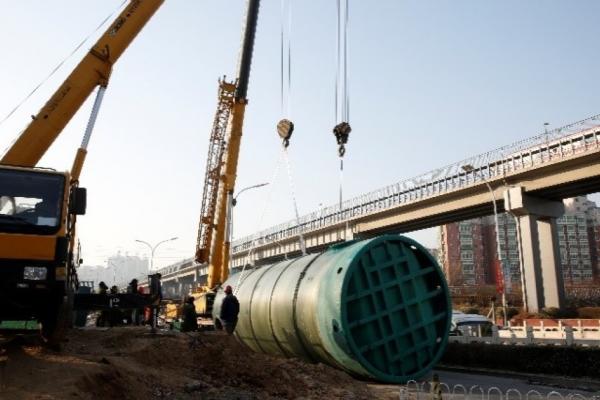 中国北京通州科印立交雨水泵站——助力海绵城市建设